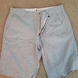 J Crew seersucker men's shorts